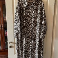 Нова ежедневна дълга елегантна леопардова тигрова рокля риза hm h&m вискоза , снимка 4 - Рокли - 45863584