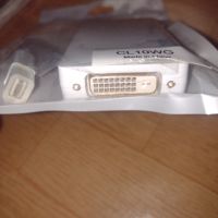 Мини видео порт  HDMI -VGA за Макинтош и Ейпъл  модел CL 10WG Нов неизползван , снимка 2 - Кабели и адаптери - 45227388