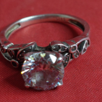 Сребърен пръстен, снимка 1 - Пръстени - 44995960