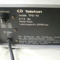 ресивър Teleton TFS 70- перфектен звук, снимка 4 - Ресийвъри, усилватели, смесителни пултове - 45324882