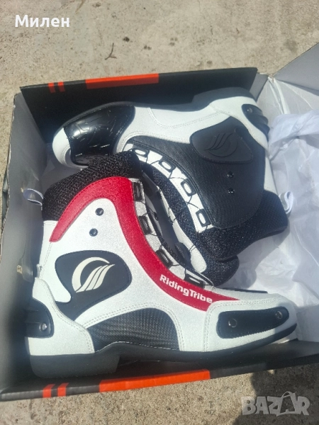 НОВИ Мото ботуши 44, снимка 1