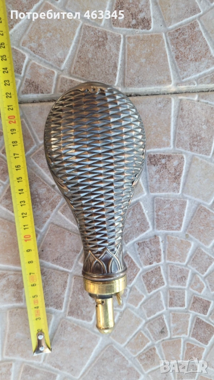 Барутница 12, пушка, пищов, пистолет, снимка 1