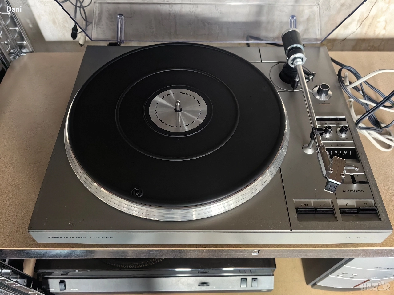 Грамофон Grundig PS3000/Philips AF 777, снимка 1