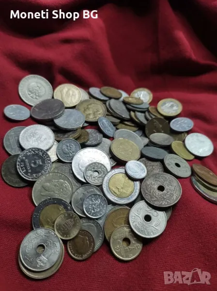 100бр. световни монети на цена от 50лв., снимка 1