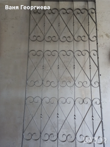 Решетка от ковано желязо, снимка 1