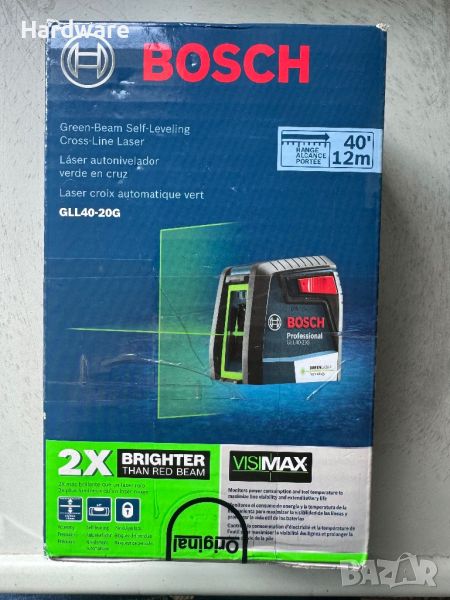 Линеен лазер BOSCH GLL 40-20G Professional, снимка 1