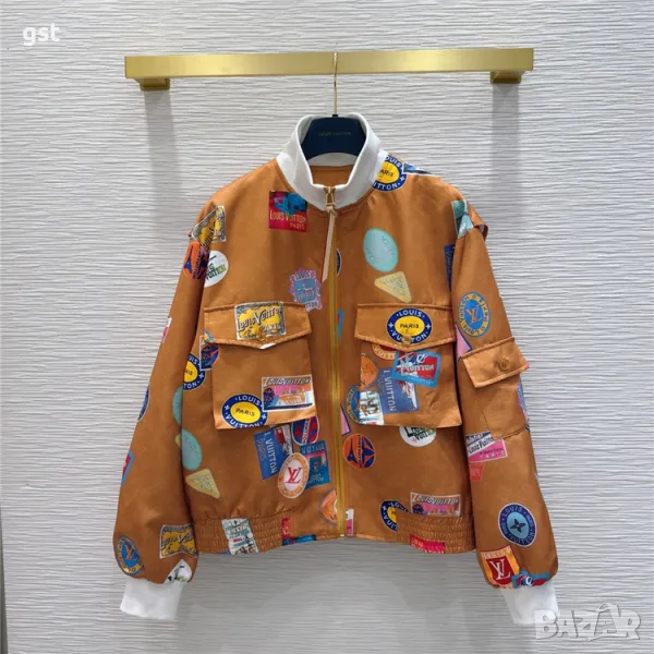 Уникално Яке Горнище LV Louis Vuitton дамско спортно дизайнерско, снимка 1