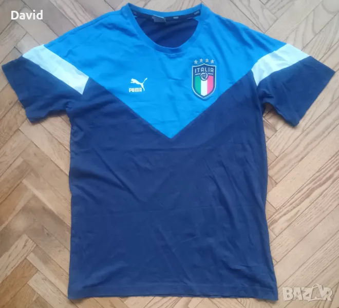 Оригинална памучна фланелка на Италия Iconic T-shirt, снимка 1