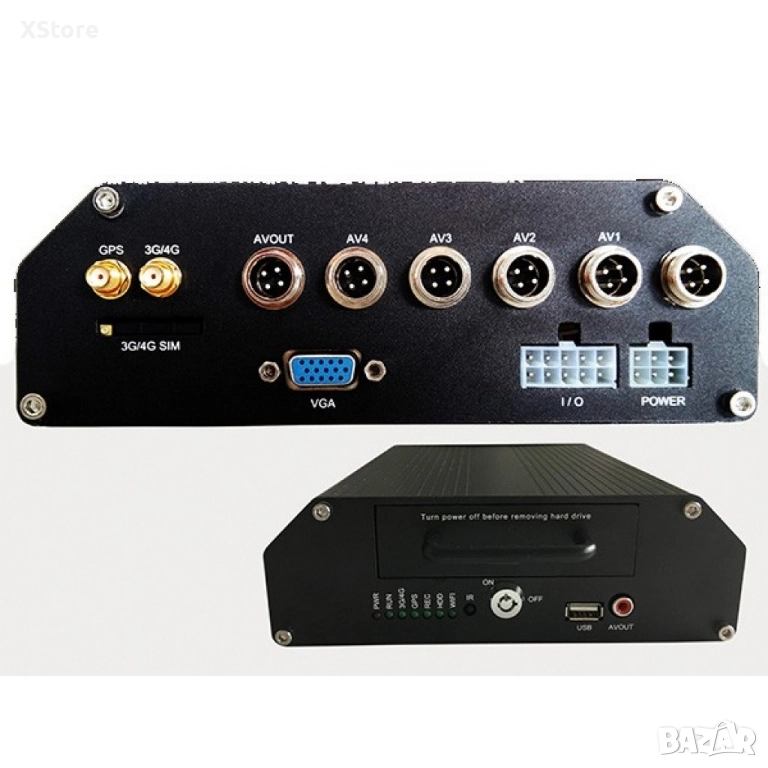 AHD Видеорегистратор за автобус с 3G AC65, снимка 1