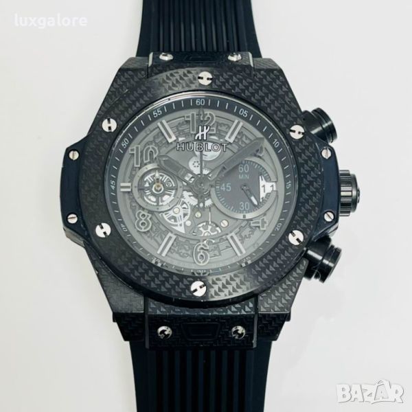 Мъжки часовник Hublot Big Bang Unico Black с кварцов механизъм, снимка 1
