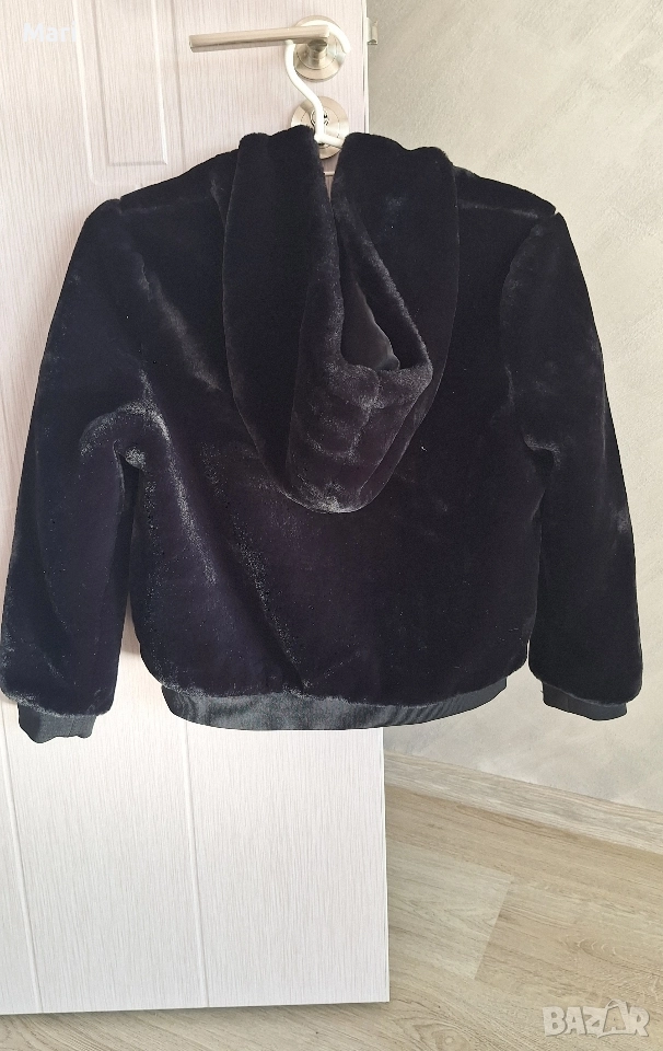 Яке еко косъм с качулка , снимка 1