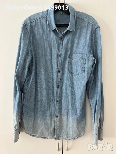 Риза United Colors of Benetton Размер  M (S), снимка 1