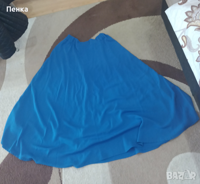Дълга синя пола , снимка 1