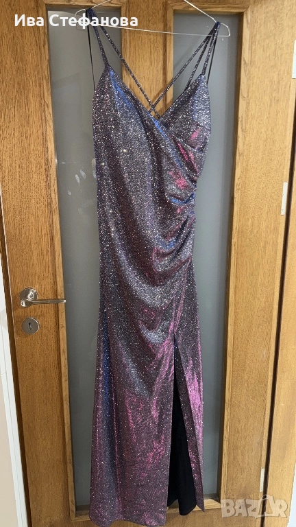 Нова дълга парти коктейлна официална хамелион рокля , снимка 1