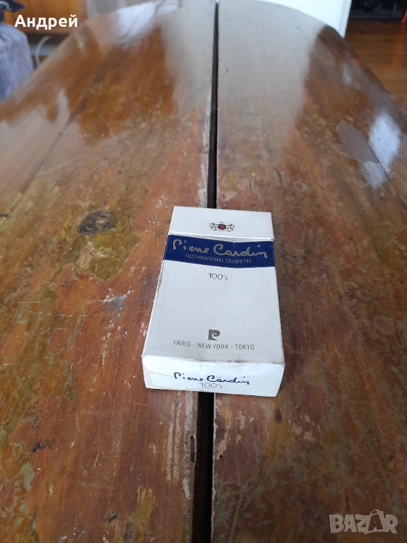Кутия от цигари Piere Cardin, снимка 1