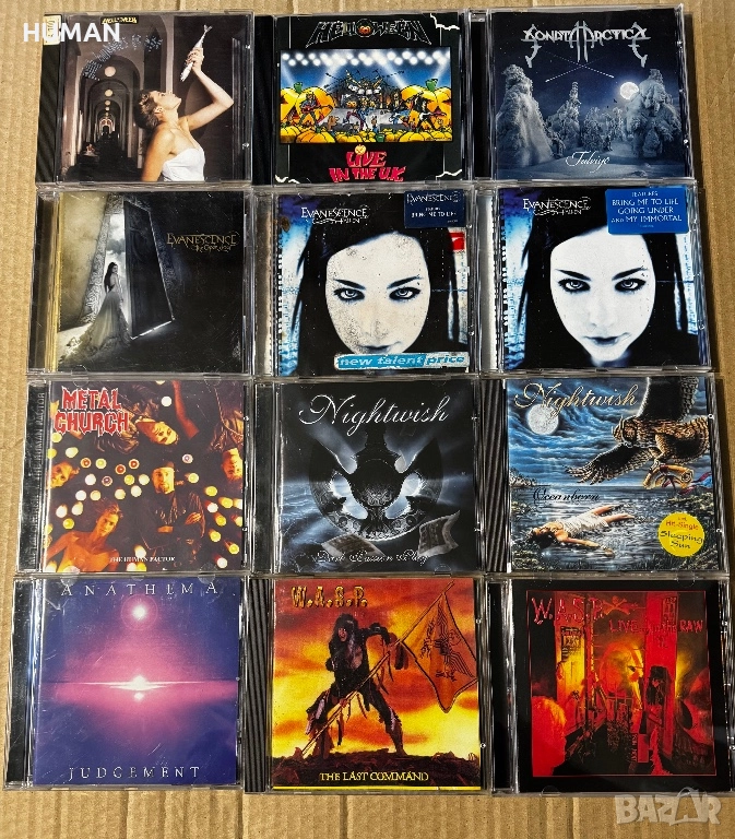 Helloween - Evanescence - W.A.S.P - Nightwish - Anathema , снимка 1
