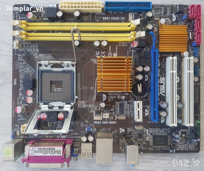 Asus P5KPL-AM EPU + Xeon X3360 (same as Q9550 ), снимка 1