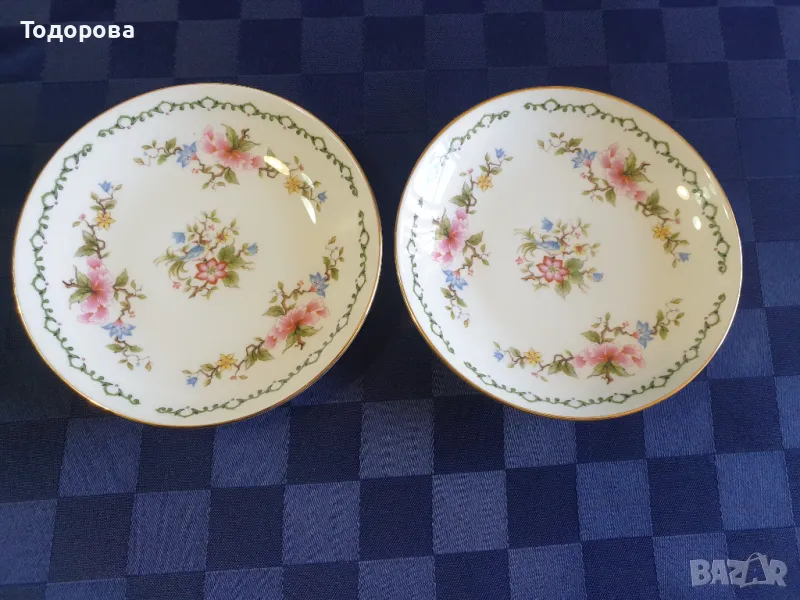 Порцеланови чинийки Royal Vale Bone China - 2 броя, снимка 1