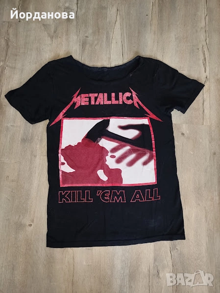 Тениска Metallica размер S, снимка 1