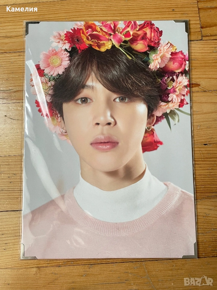 BTS Jimin Love yourself кпоп снимка, снимка 1