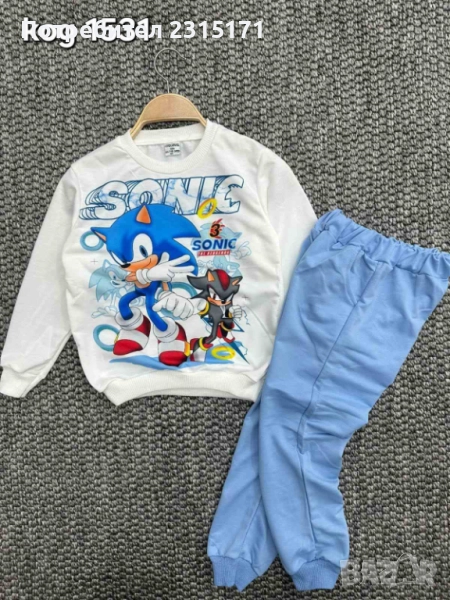 Комплект за момче Соник, Спайдермен и Мики Маус, снимка 1