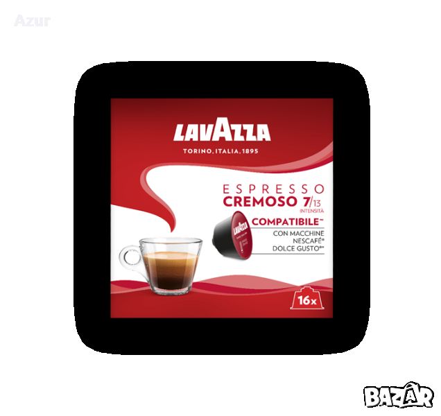Kафе капсули Lavazza Espresso Cremoso (съвместими с Dolce Gusto) – 16 бр., снимка 1