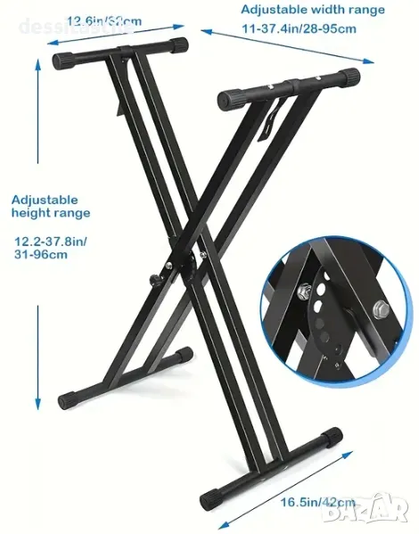 Стойка за клавирен инструмент или друго, снимка 1