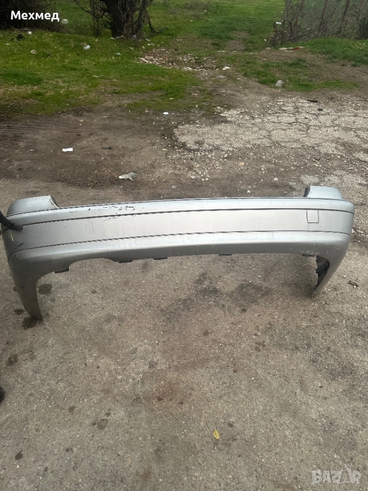 Задна броня за Мерцедес Ц-класа-сива, снимка 1