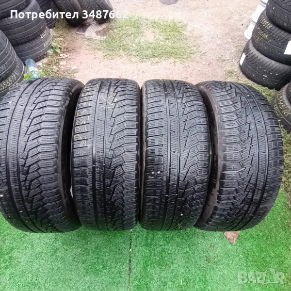 235 55 19 HANKOOK 4броя зимни дот 2018г , снимка 1