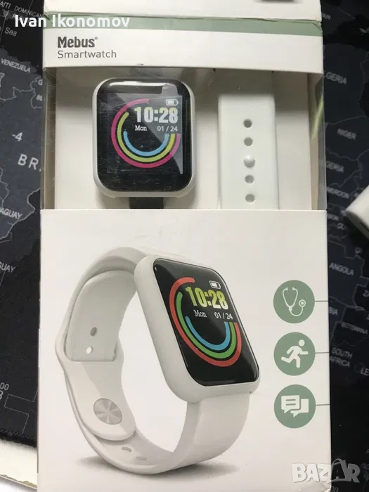 Смарт часовник Mebus, чисто нов., снимка 1