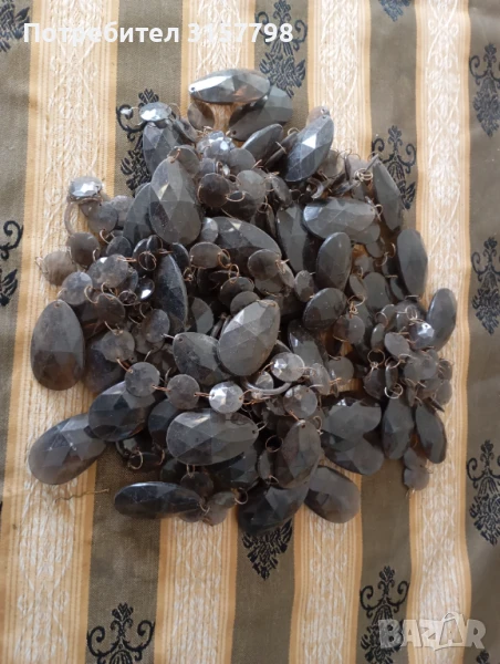 Лот висулки за полилей,лампа,свещник, снимка 1