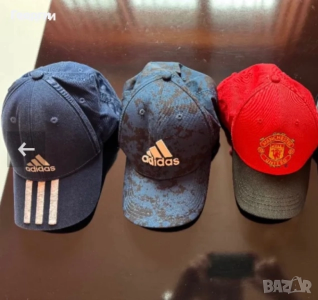 Шапки с козирка Adidas ,Man. United.-Оригинални шапки, снимка 1