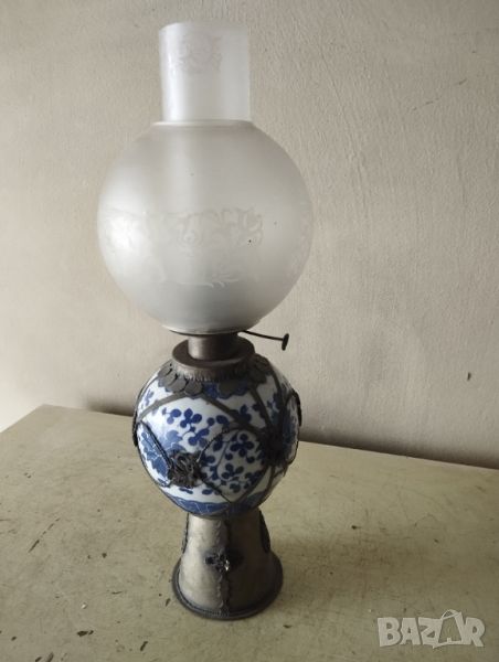 Стара газова лампа, снимка 1