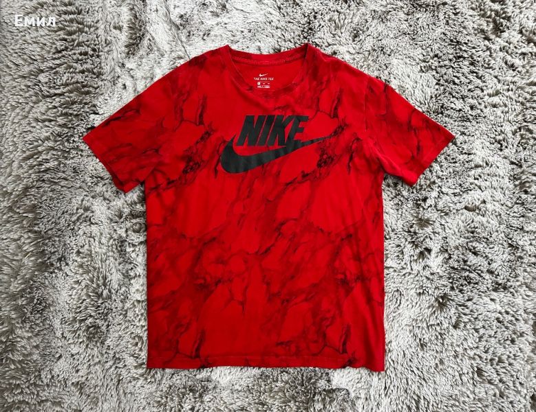 Мъжка тениска Nike Swoosh Marble Tee, Размер XXL, снимка 1