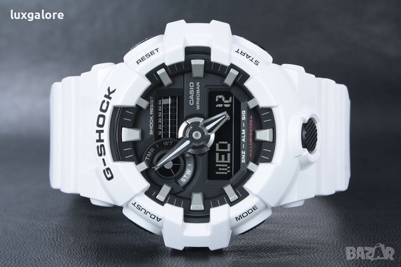 Мъжки часовник Casio G-shock GA-700-7A с кварцов механизъм, снимка 1