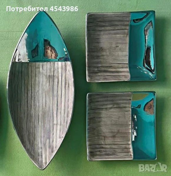 Керамичен арт комплект, снимка 1