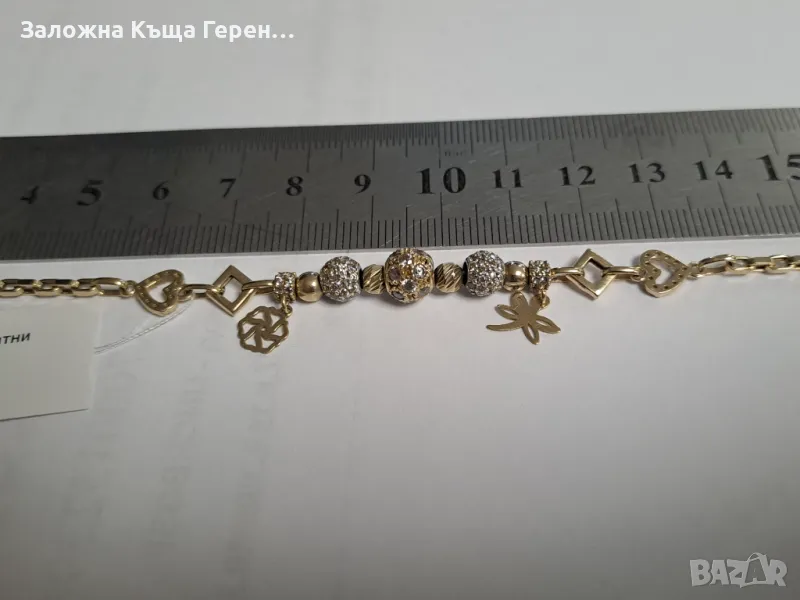 Златна гривна 6,12гр, снимка 1