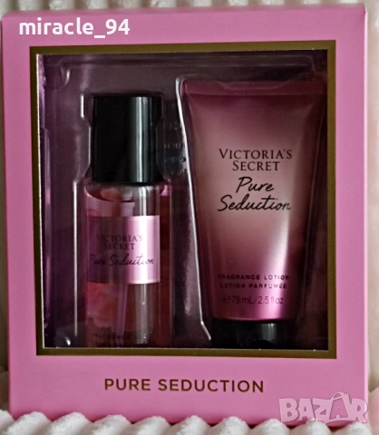 Victoria's Secret Pure Seduction Mini Fragrance Duo Gift Set, снимка 4 - Дамски парфюми - 53235644