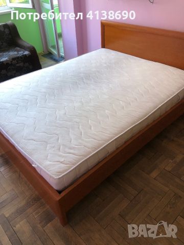 Легло с подматрачна рамка и матрак, снимка 2 - Спални и легла - 46321925