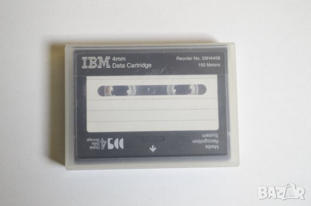 Касета IBM за данни 4mm, ретро за колекция, снимка 3 - Антикварни и старинни предмети - 45344452