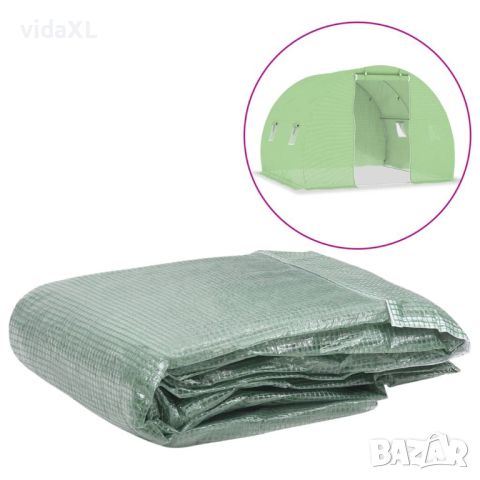 vidaXL Резервно покривало за парник (6 м²), 200x300x200 см, зелено（SKU:316442, снимка 1 - Други - 46330236