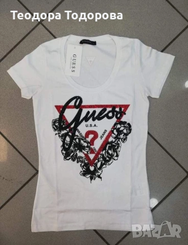 Дамски тениски GUESS , снимка 4 - Тениски - 54143848