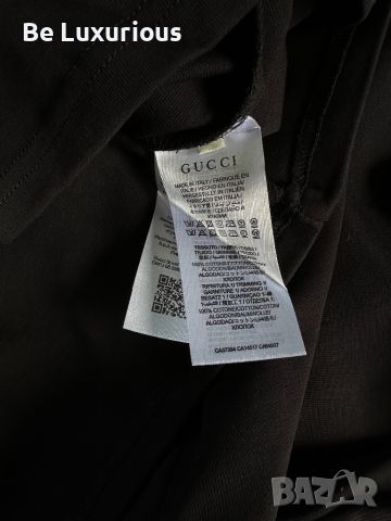 Gucci мъжка плътна тениска - XL, снимка 7 - Тениски - 45339017