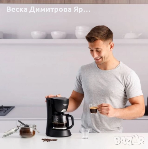 Кафемашина Taurus VERONA 6 – 600W, 6 чаши, анти-капково, филтър за многократна употреба, снимка 4 - Кафемашини - 51540587