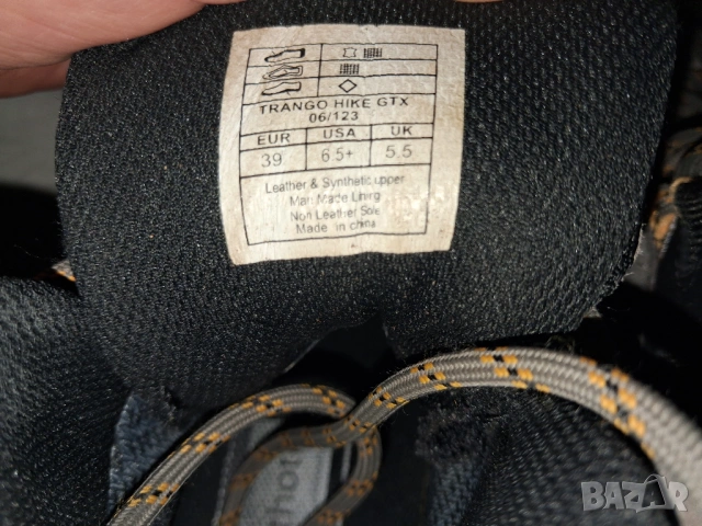2 броя - La sportiva trango №39 и №40 GORE-TEX туристически (трекинг) боти , снимка 7 - Дамски боти - 48033694