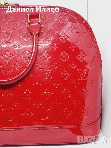 Louis Vuitton Alma Red дамска чанта , снимка 4 - Чанти - 45233344