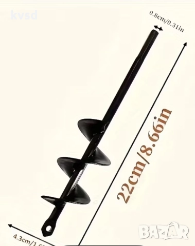 Свредел за почва , снимка 2 - Градински инструменти - 52672490