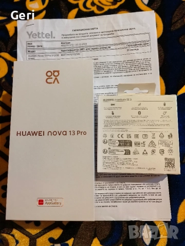 Нов Huawei Nova 13Pro гаранция , снимка 2 - Huawei - 52952387
