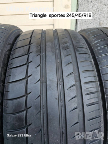 Летни гуми Triangle Sportex 245/45/R18, снимка 4 - Гуми и джанти - 53836510