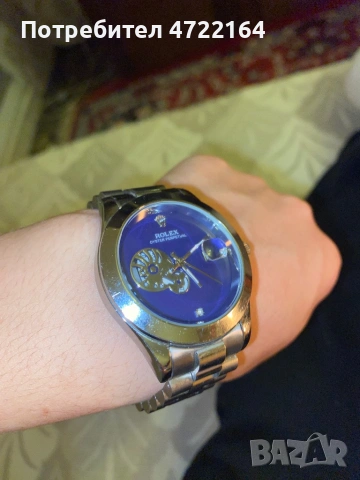 Мъжки автоматичен часовник – Rolex (реплика) ⌚, снимка 3 - Мъжки - 53356934